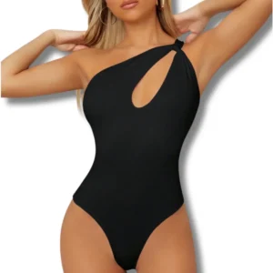 Body Maiô Decote Gota 2 Em 1 Forrado Sexy